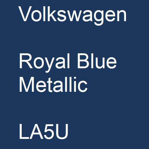 Volkswagen, Royal Blue Metallic, LA5U.